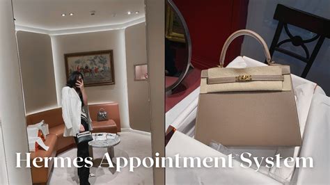 how to get a leather appointment at hermes|hermes leather lottery.